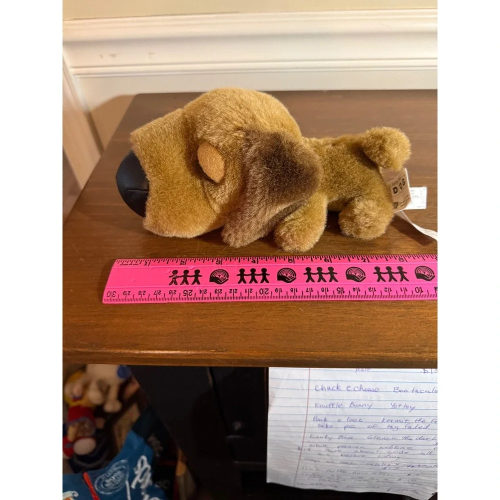 Artlist Collection THE DOG Plush Brown Hound Puppy Large Nose 4Kids 2004 Vintage